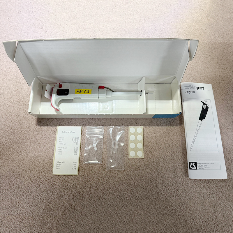 중고 프랑스 Whitopet Digital 피펫 0.5~10uL (AP73)