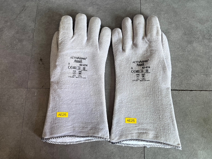 중고 오토크레이브 방화용 장갑 (AE25)