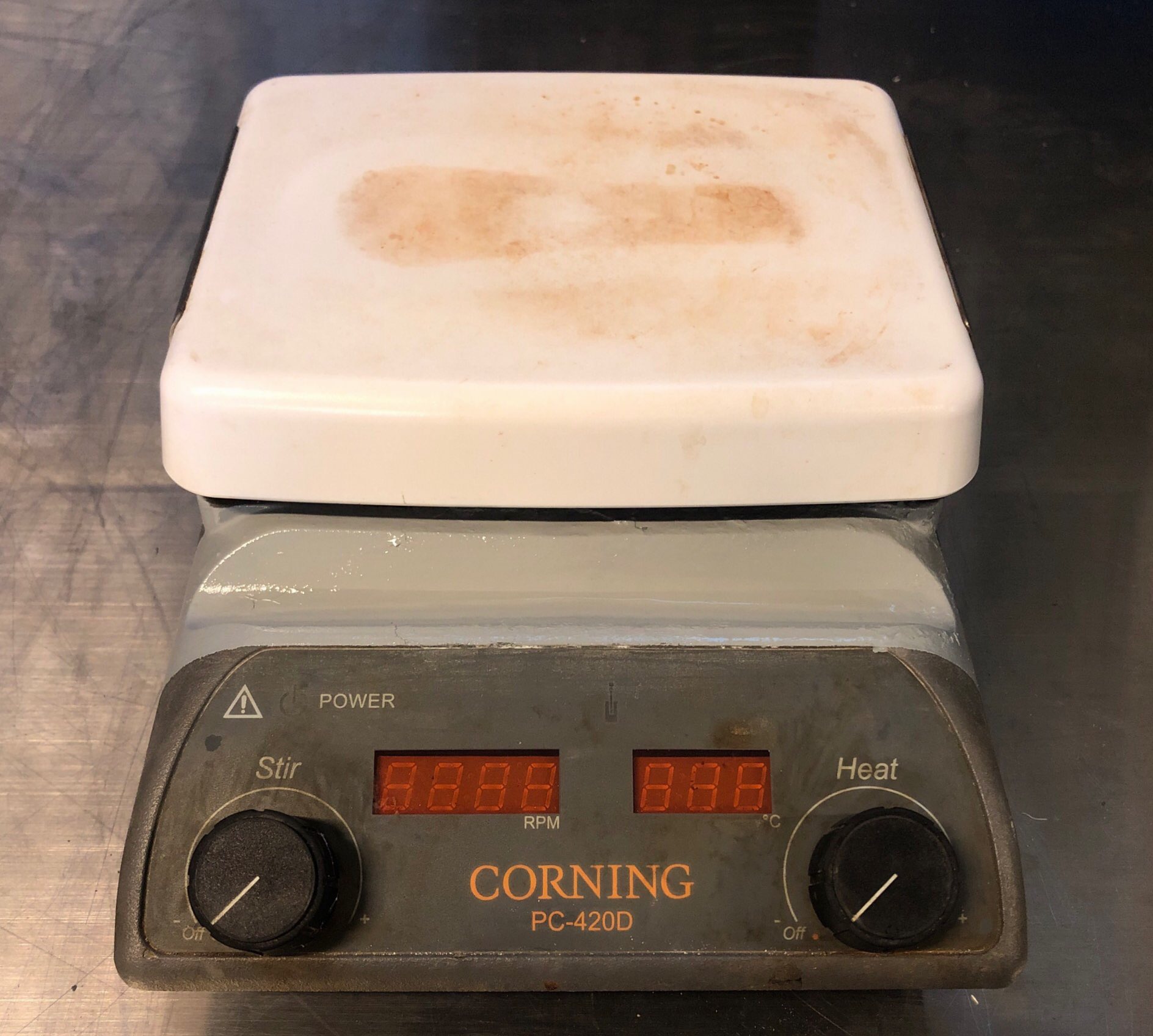 중고 CORNING 가열교반기 PC-420D