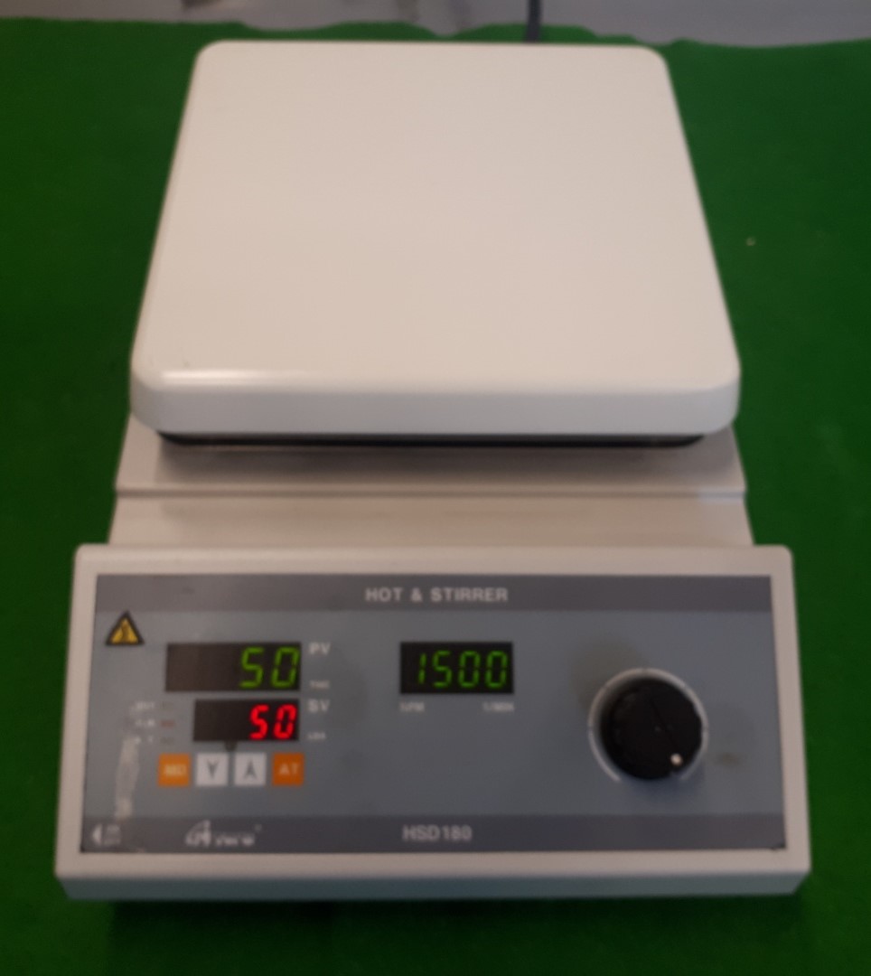 중고 미성 과학 가열식 자력교반기 HSD180