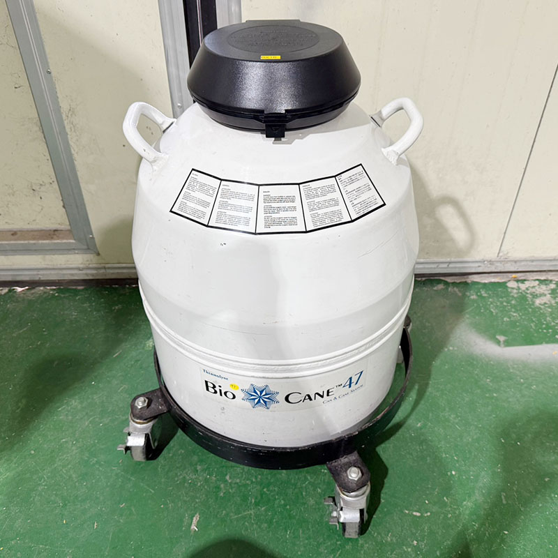 중고 Thermolyne Bio-Cane 47 액체질소통, 캐니스터 (BX16)