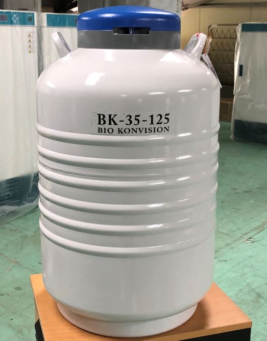 중고 초저온 액체질소병 BK-35-125, 35리터
