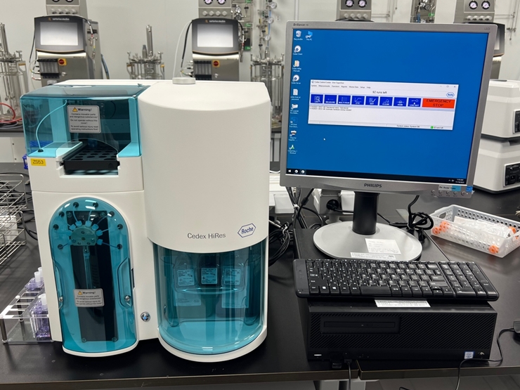 중고 Cedex HiRes 세포 배양 분석기 (ZS53)