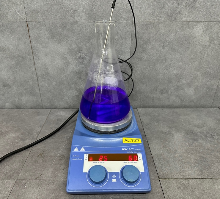 중고 IKA RCT basic Hotplate Stirrer 가열 자력 교반기 (AC152)