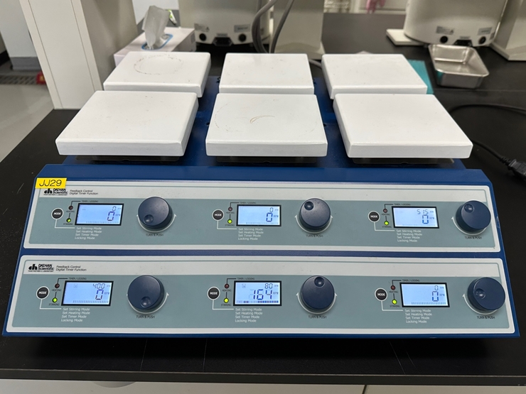 중고 멀티형 (6-Position) SMHS-6 자력 교반기 (JJ29)