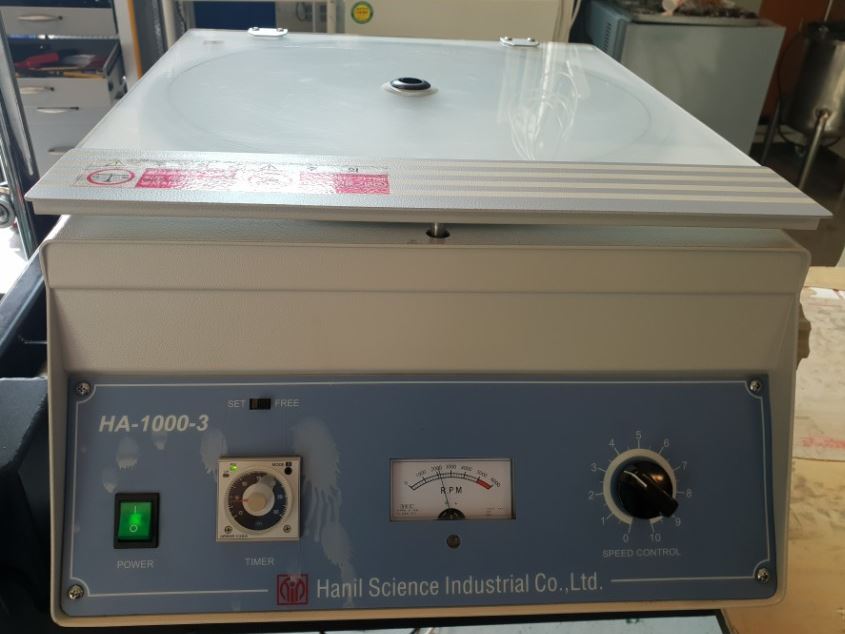 중고 한일 원심분리기 HA-1000-3