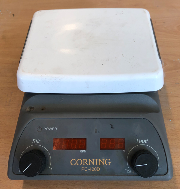 중고 CORNING 가열교반기 PC-420D (2)