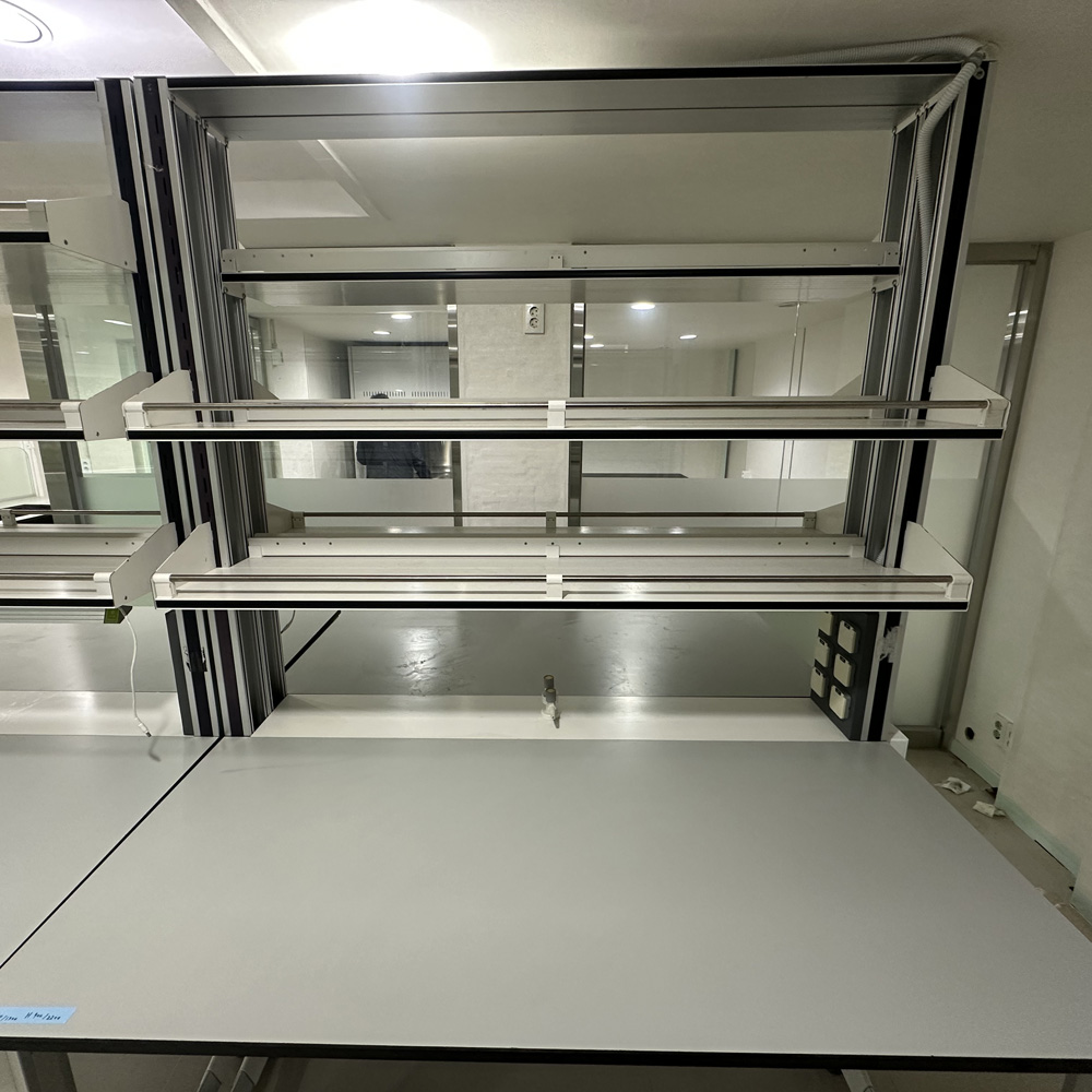 중고 선반형 중앙 실험대 w1500 (CI05)