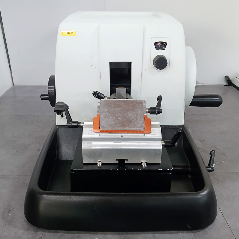 중고 Shenyang  LS-2065 로터리 마이크로톰 고정밀 수동 절단기 (LCK01)