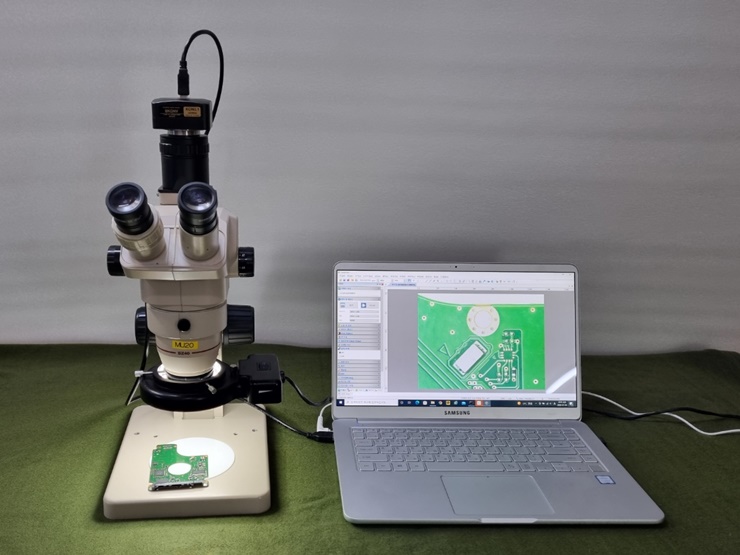 중고 Olympus 삼안 실체현미경 / 6.7~40배 줌타입방식 / SZ40-LED 조명 (MU20)