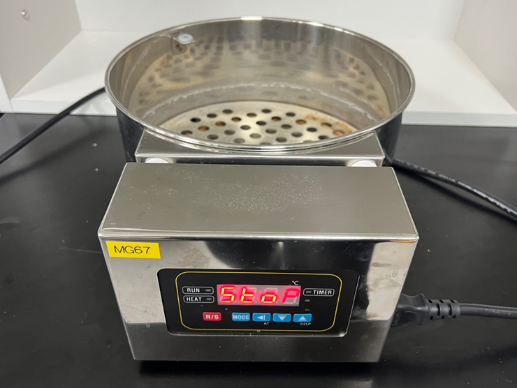 중고 디지털 자석교반 오일배스 Magnetic Stirrer Oil Bath 6.5 L (MG67)