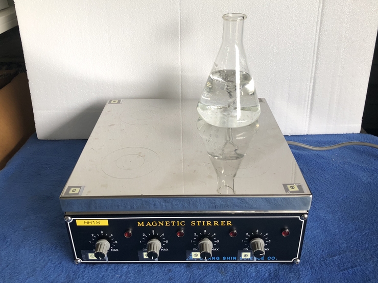 중고 창신과학 4구 교반기 (HH18)