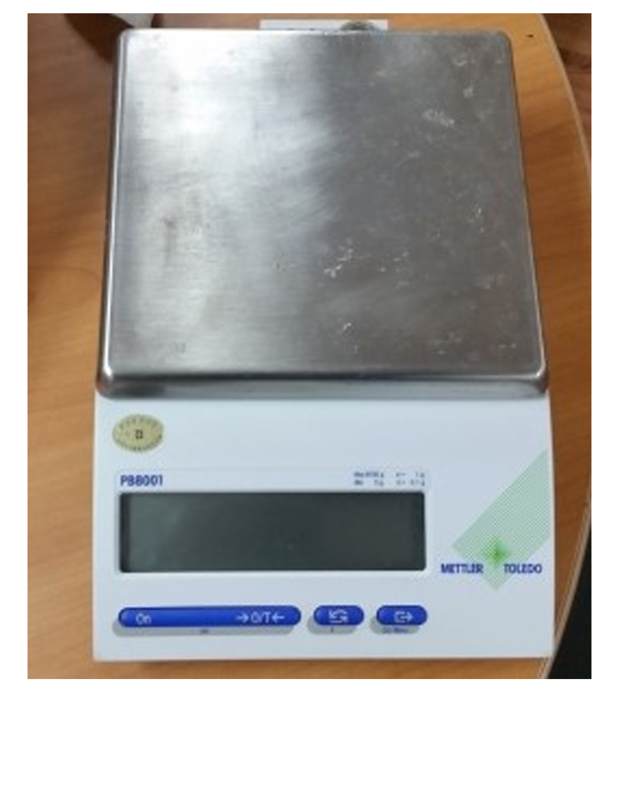 중고 분석용 전자저울 Mettler PB8001