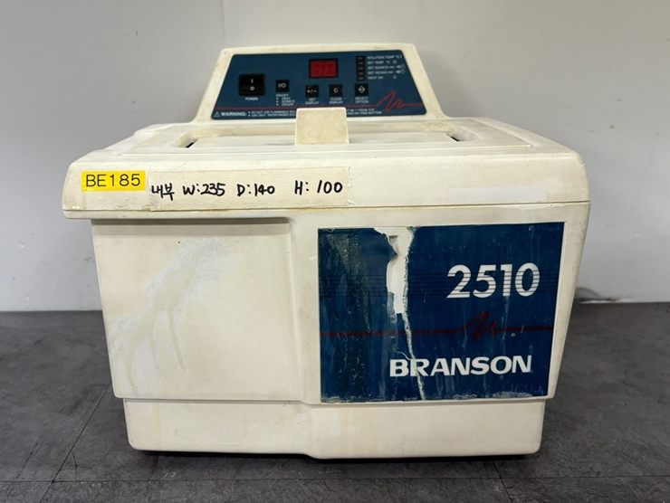 중고 브란손 초음파세척기 2510, 2.5 L (BE185)
