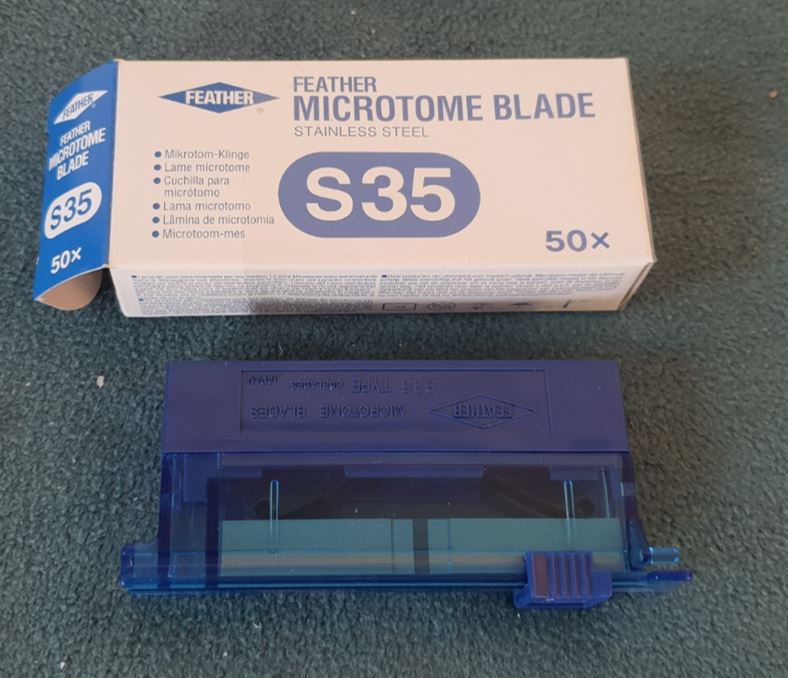 중고 마이크로톰 블레이드 S-35 / Microtome Blade S-35