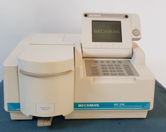 중고 BECKMAN DU530 UV/VIS Spectrophotometer (중고) | 바이오컨비젼