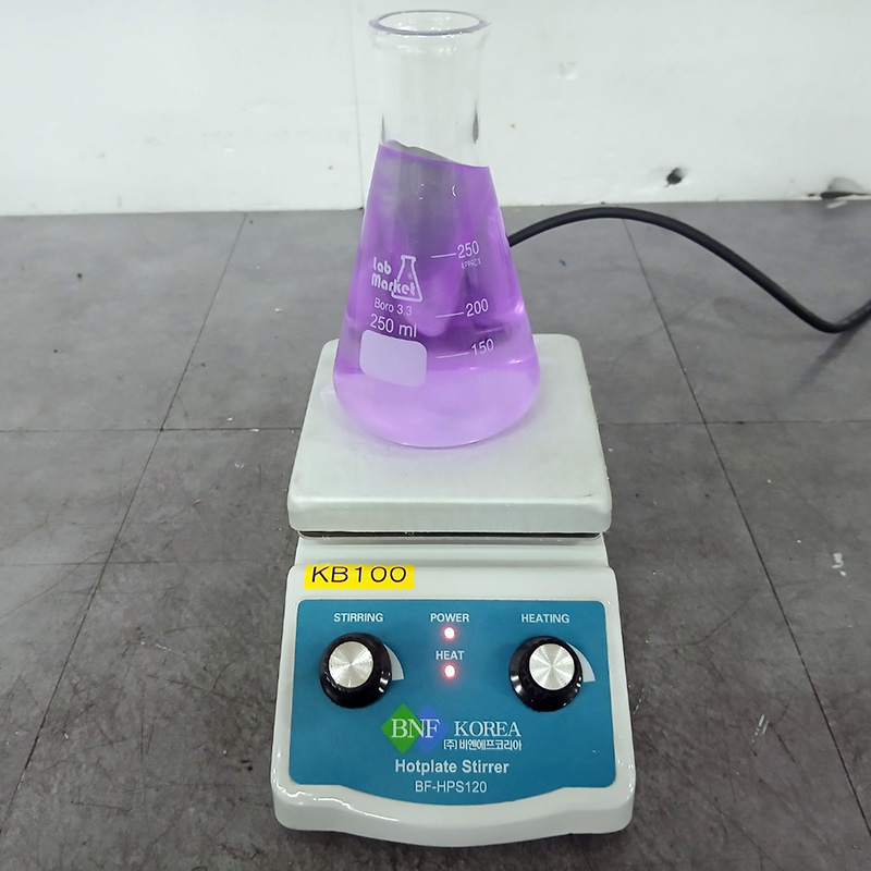 중고 BNF BF-HPS120  가열 자력 교반기 (KB100)