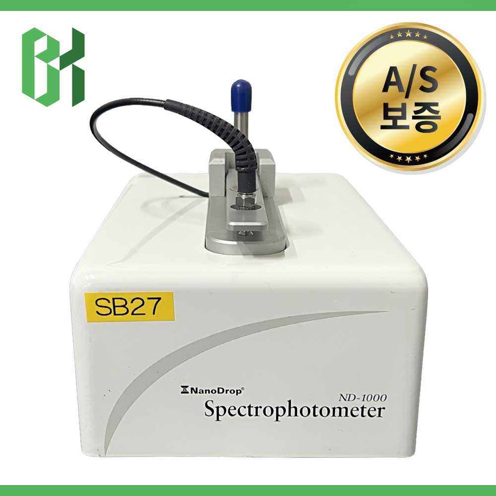 중고 NanoDrop ND-1000 UV/Vis Spectrophotometer 분광광도계 1~2&amp;#181;L (SB27)