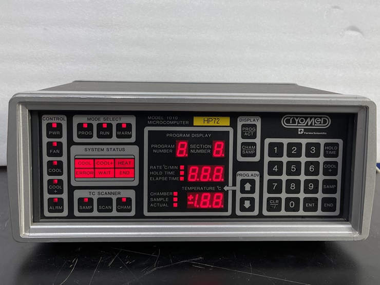 중고 Forma Scientific Cryomed 1010 Microcomputer (HP72)
