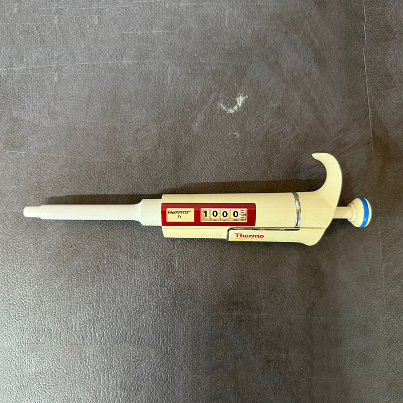 중고 Thermo Finnpipette F1 Variable Volume Pipettes, 100-1000 uL (CA86)