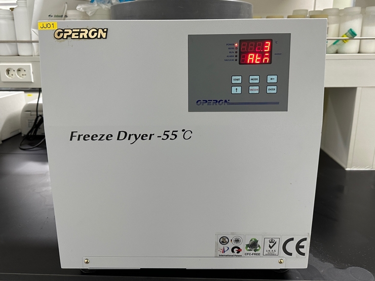 중고 오페론 동결건조기 3L, -55℃ (JJ01+ZB72), 플라스크 타입