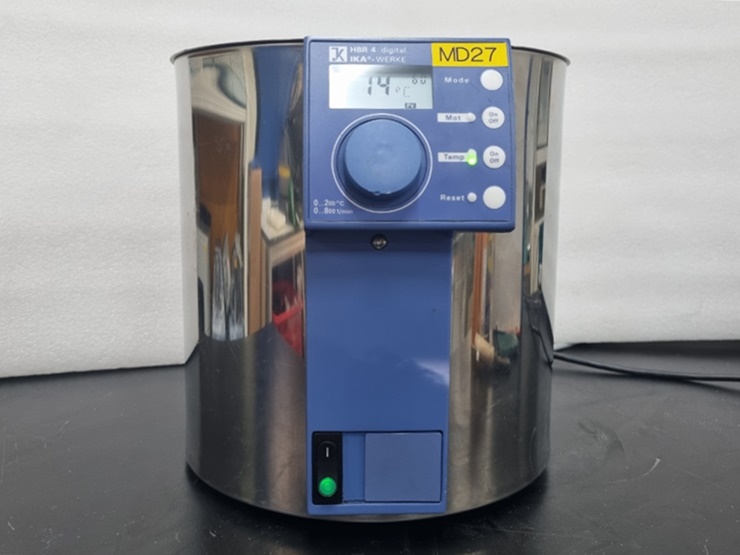 중고 IKA HBR 4 digital Heating &amp; stir bath (MD27)