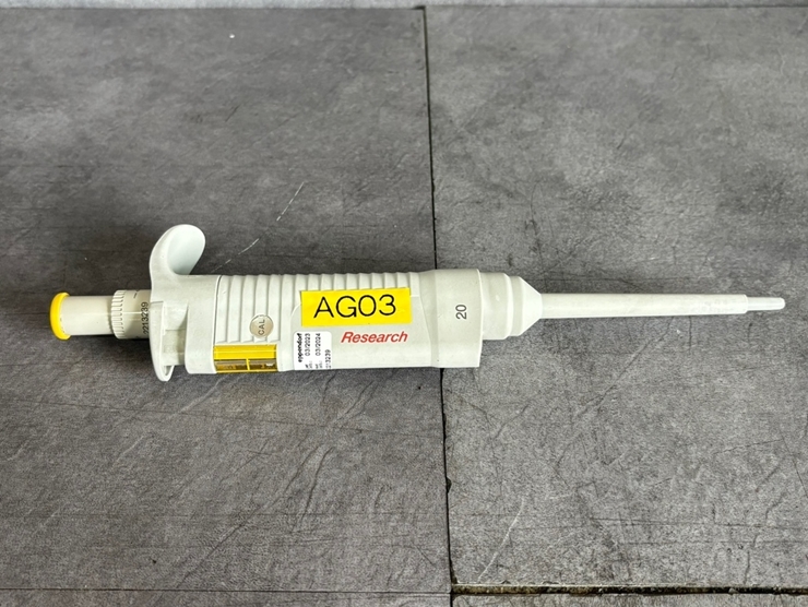 중고 Eppendorf Research 2~20uL 피펫 (AG03)