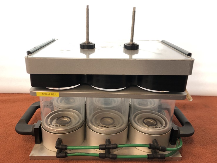 중고 Buchi Q-101 Syncore Systems Polyvap Parallel Synthesis Evaporation Analyzer