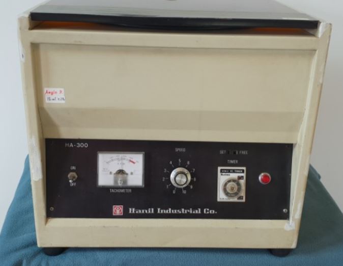 중고 한일 원심분리기 HA-300 / 15ml X 24