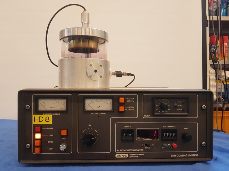 중고 BIO-RAD Microscience Division SEM Coating System (HD8)