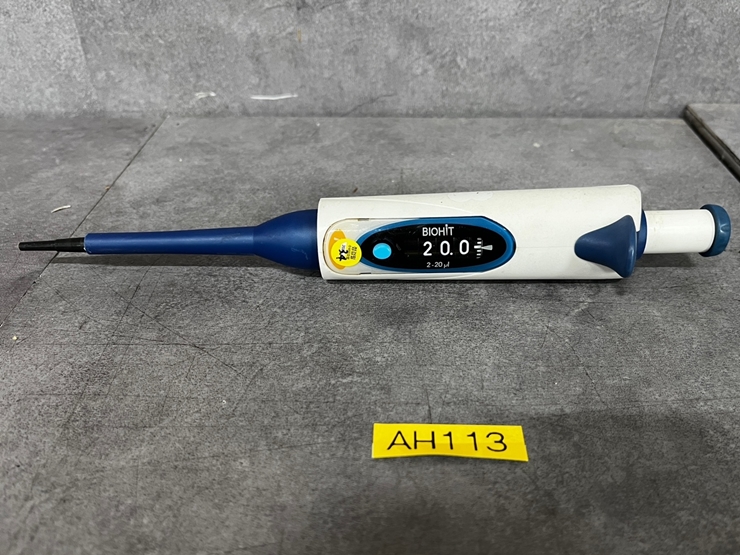 중고 Sartorius mLINE® mechanical pipettor 2~20uL (AH113)