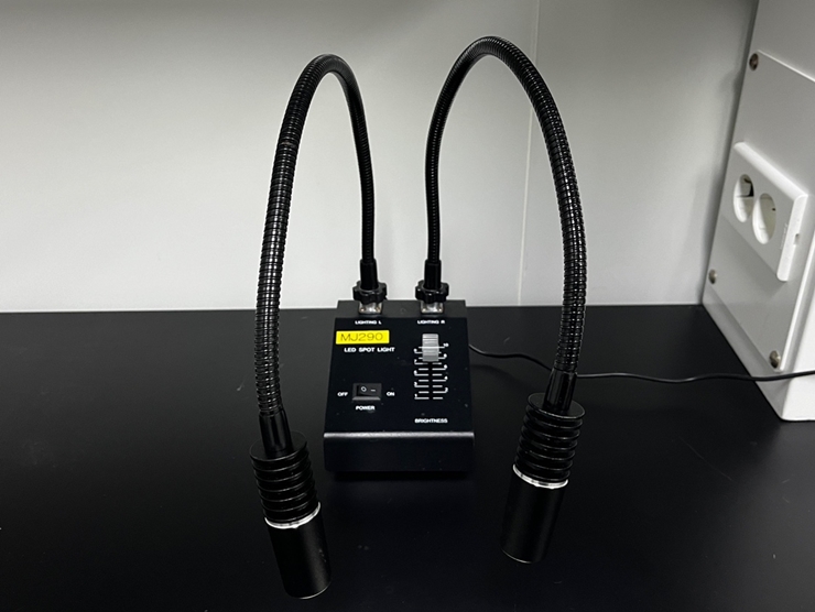 중고 현미경 가지 조명 / 마우스 해부용 가지조명 (MJ290)