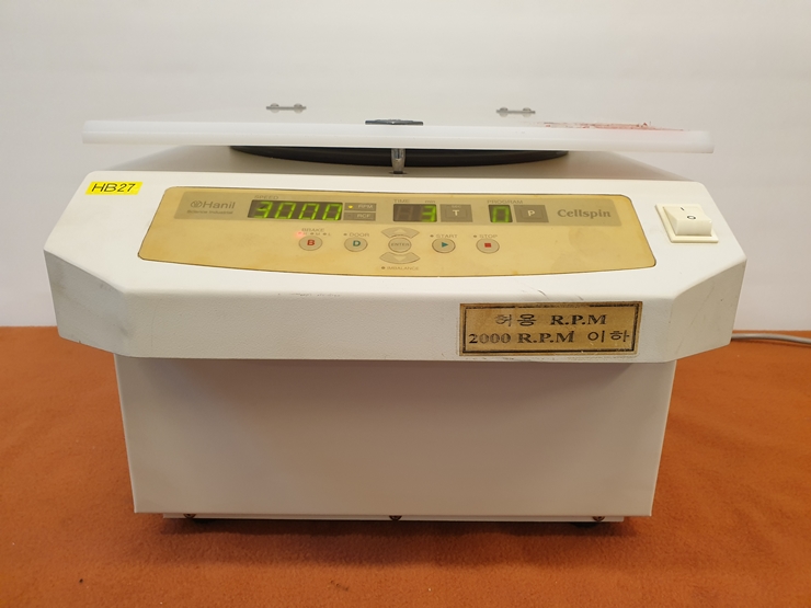 중고 한일 Cellspin 원심분리기 (HB27)