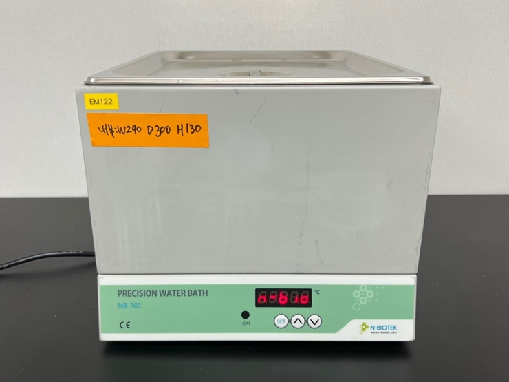 중고 엔바이오텍 NB-301 항온 수조 General Water Bath, 10리터 (EM122)