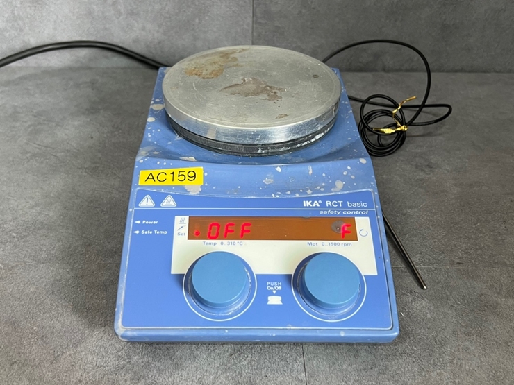 중고 IKA RCT basic Hotplate Stirrer 가열 자력 교반기 (AC159)