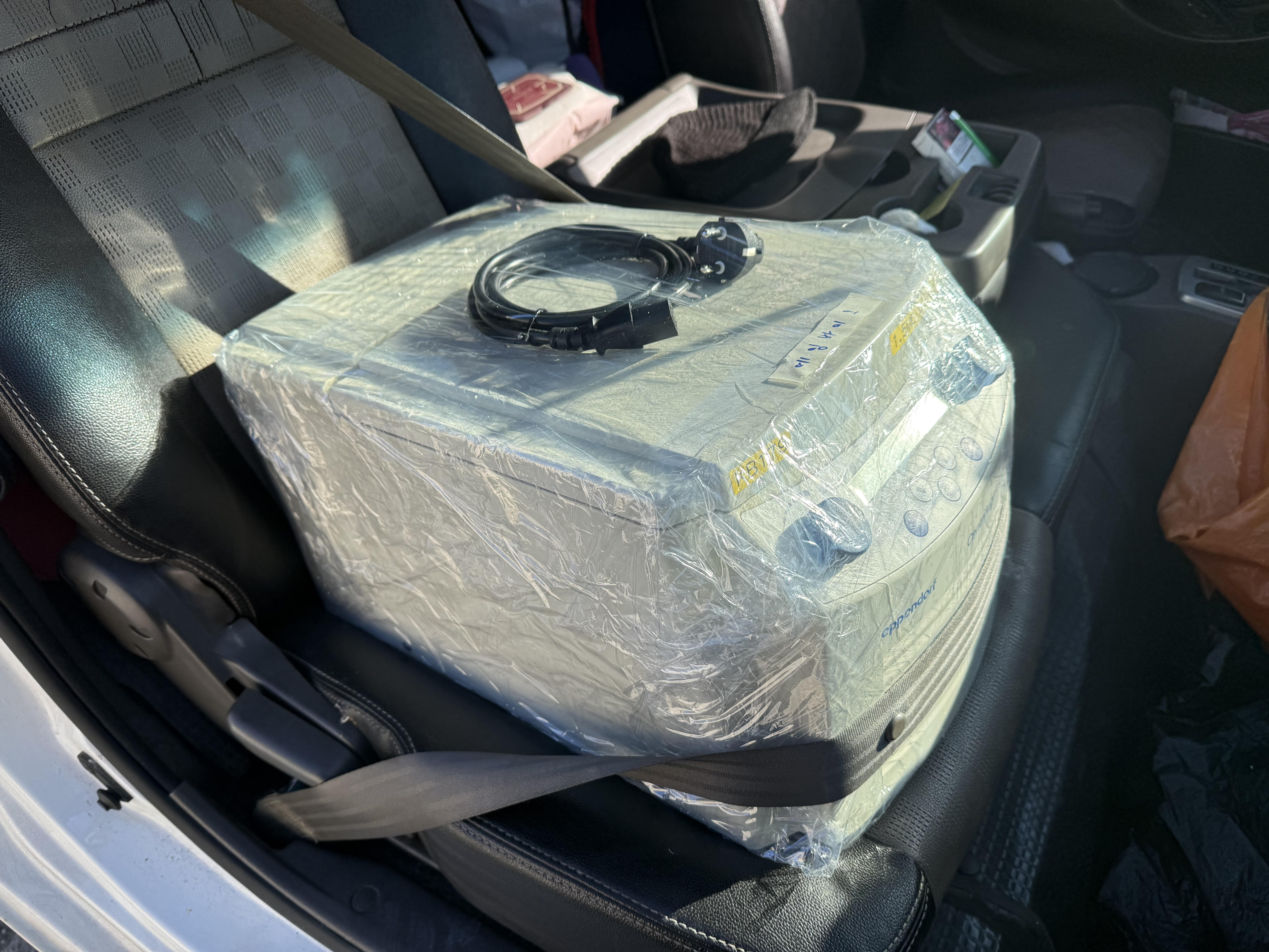 에임바이오 원심분리기 픽업 현장