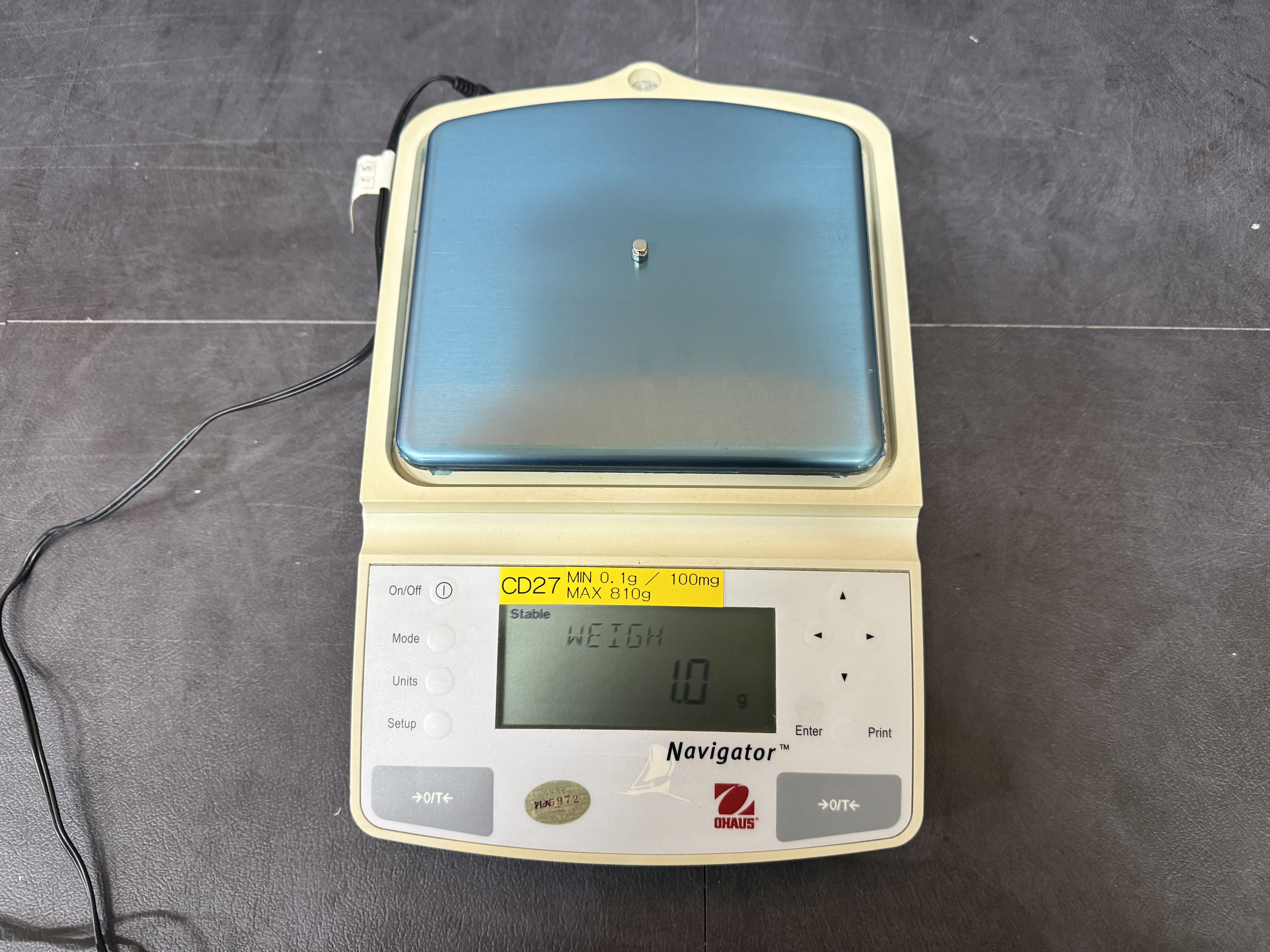 앱바이오 전자저울 납품 사진