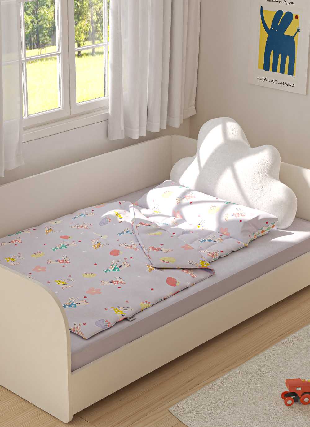 Pure Cotton Nap Duvet & Pad Set 4 types choose 1