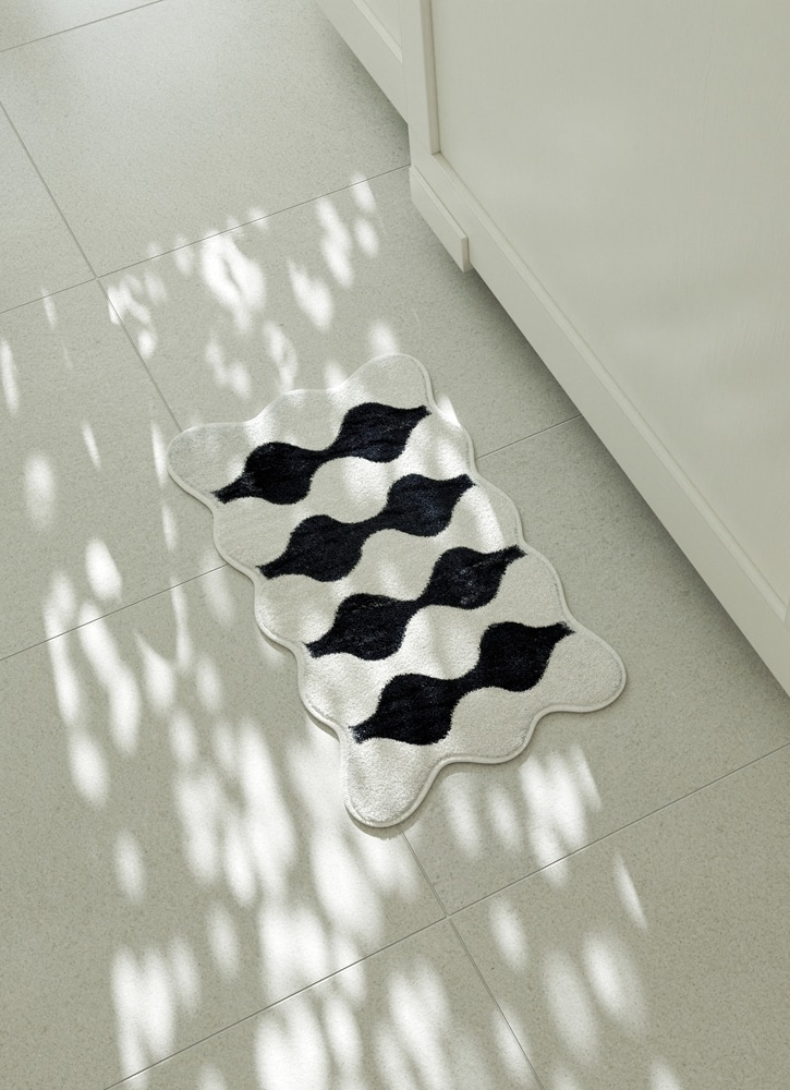 Modern Non-slip ruler card foot mat 3 types choose 1