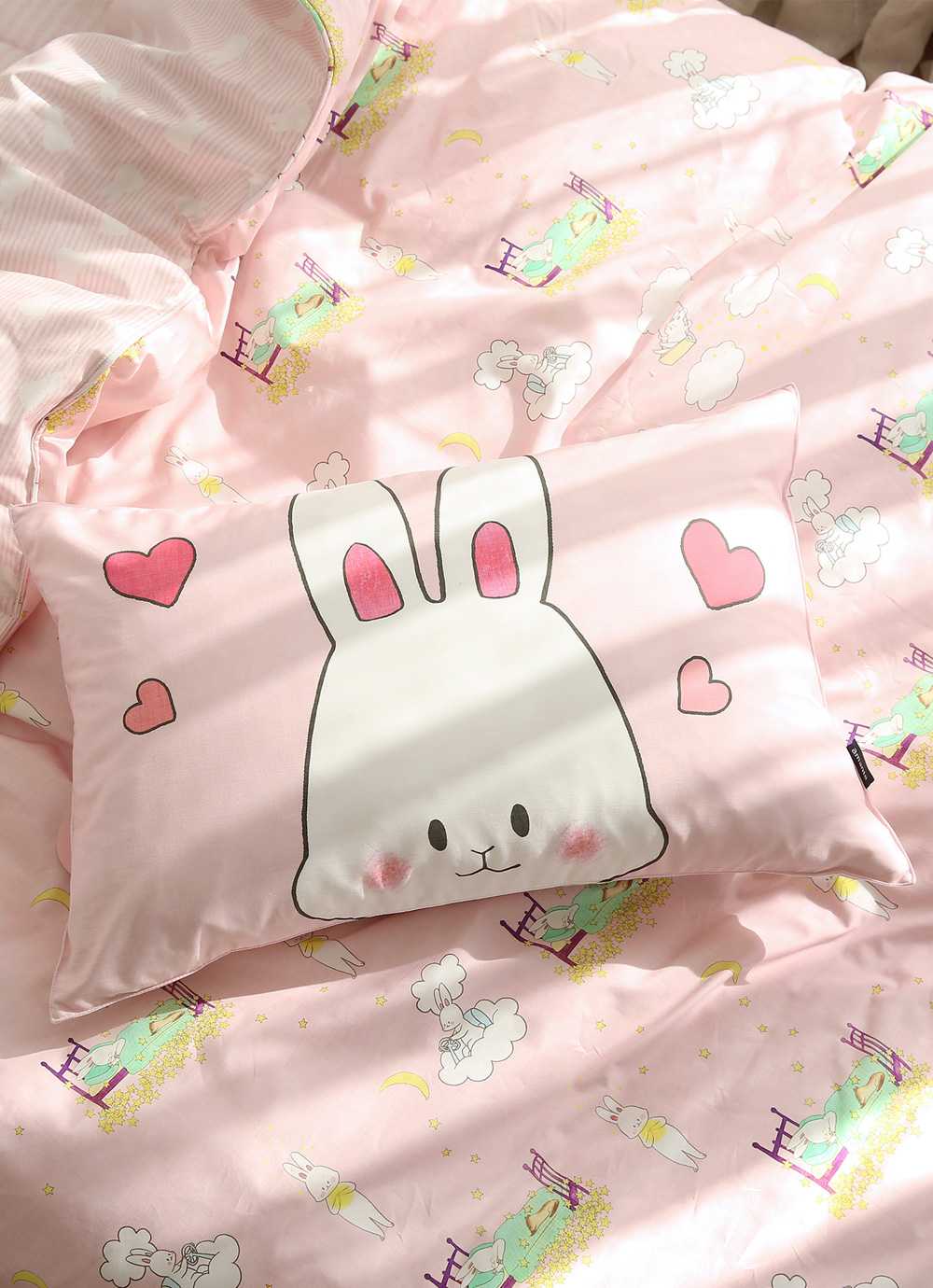 X Benny Organic Pure Cotton Duvet & Pillow Set Zip type Comforter Bed Pad Pillow Cover cushion Collection