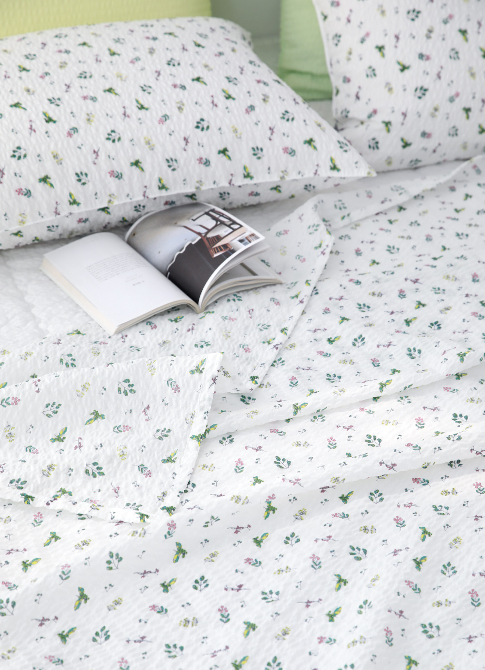 Sheet Seersucker Ripple Single-layer Duvet SS / Q / K