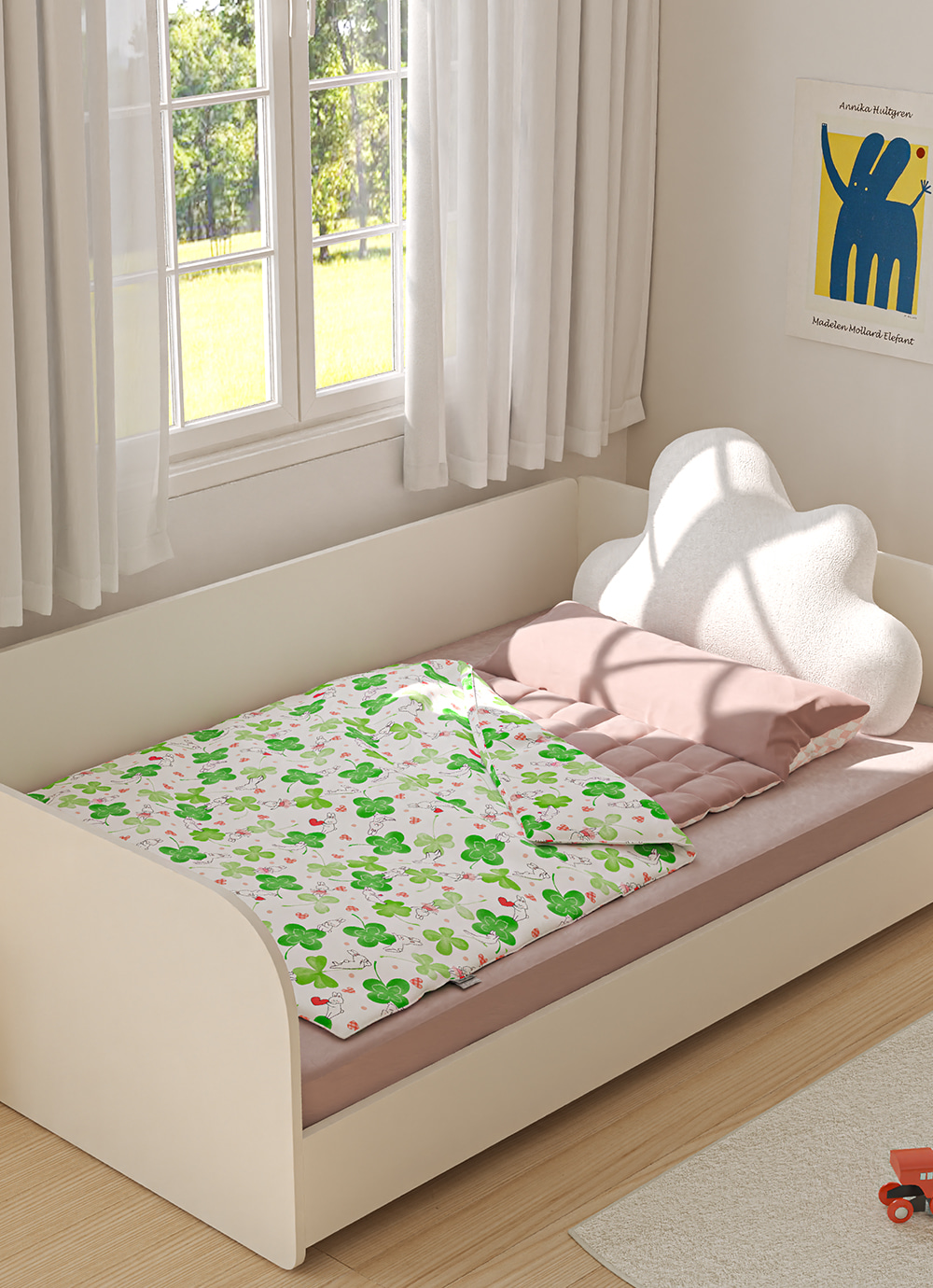 Benny spring Allergy-care double-sided Nap Duvet & Pad Set