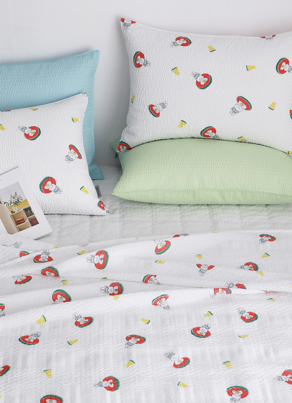 Benny A Seersucker Ripple summer Single-layer Duvet SS / Q / K
