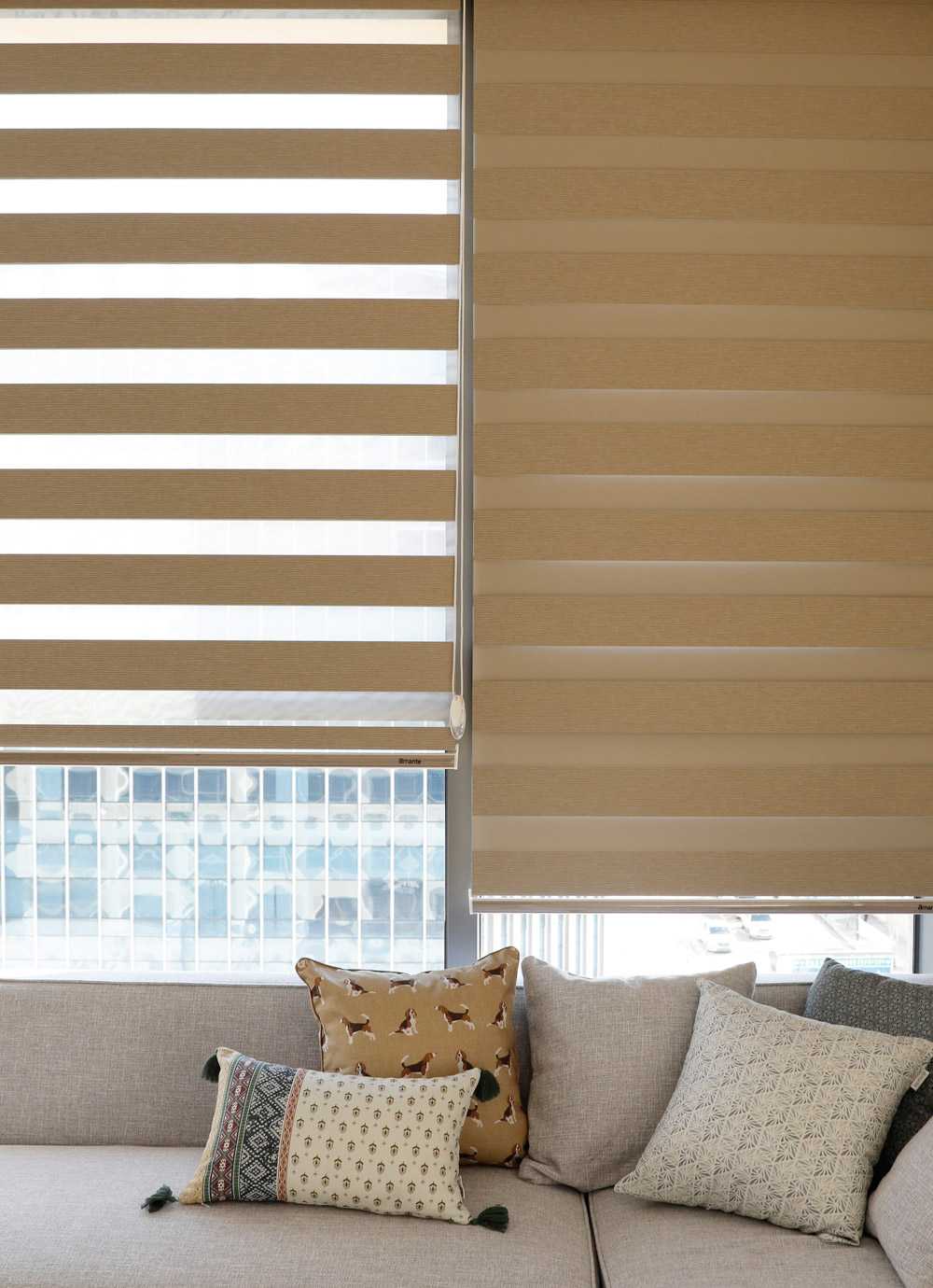 Reman Blackout Flame-retardant Combi Blind