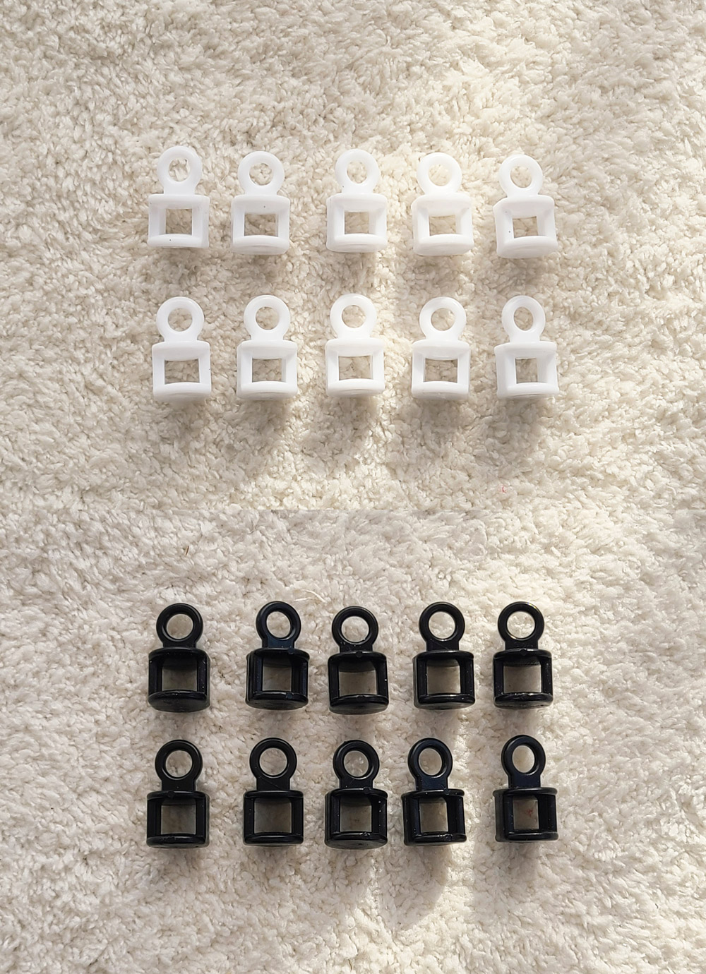 Curtain Rail Roller 10 pieces 2colors
