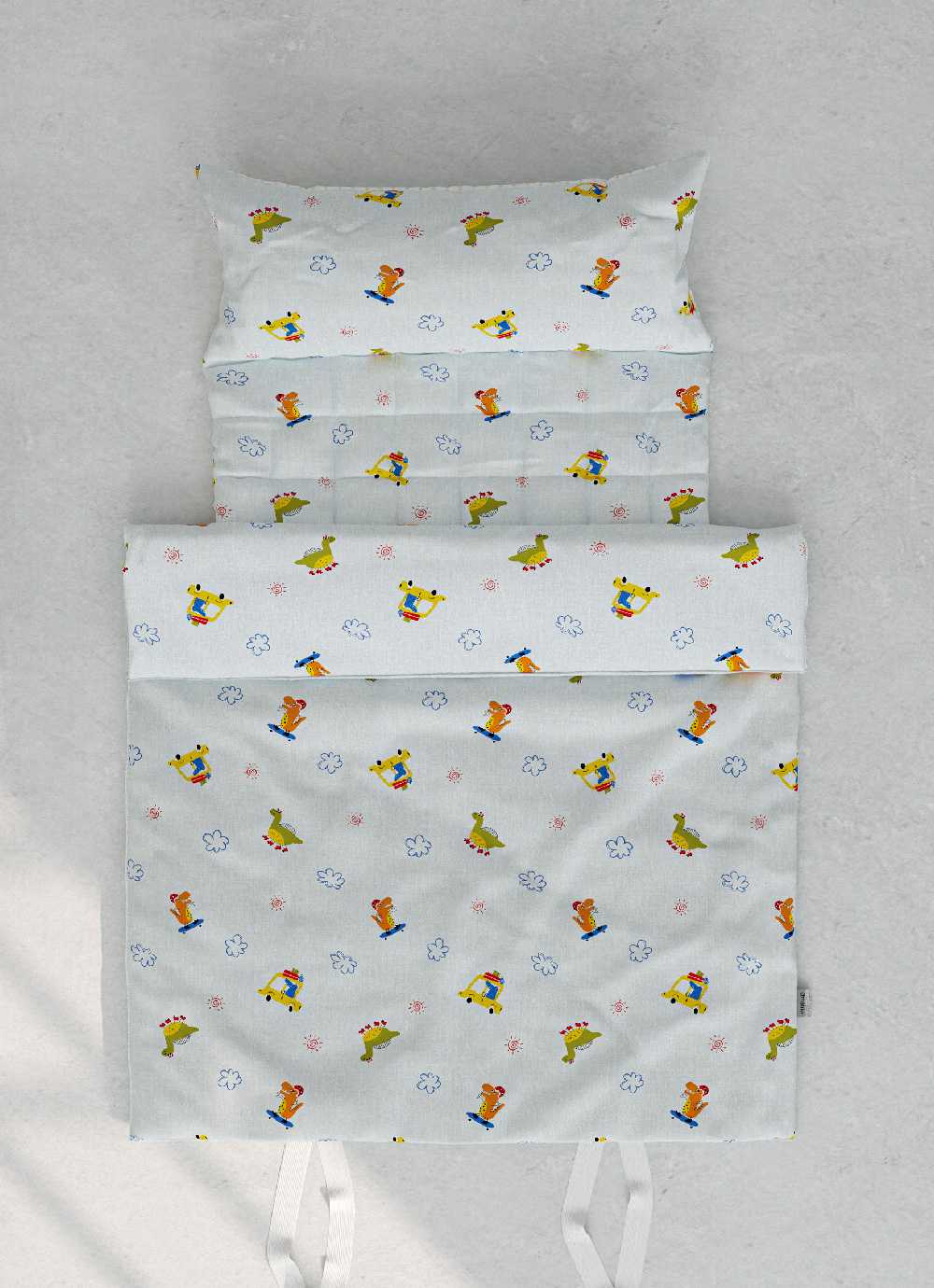 Hello Udaino Pure Cotton double-sided Nap Duvet & Pad Set