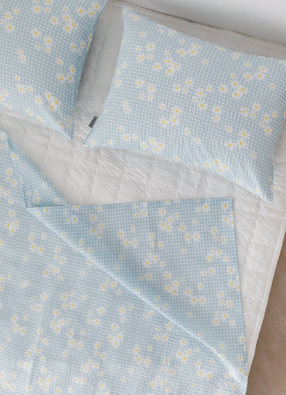 Lolly Seersucker Ripple summer Single-layer Duvet SS / Q / K