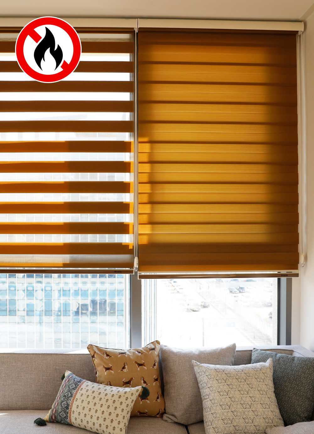 Combi soft Flame-retardant Blind