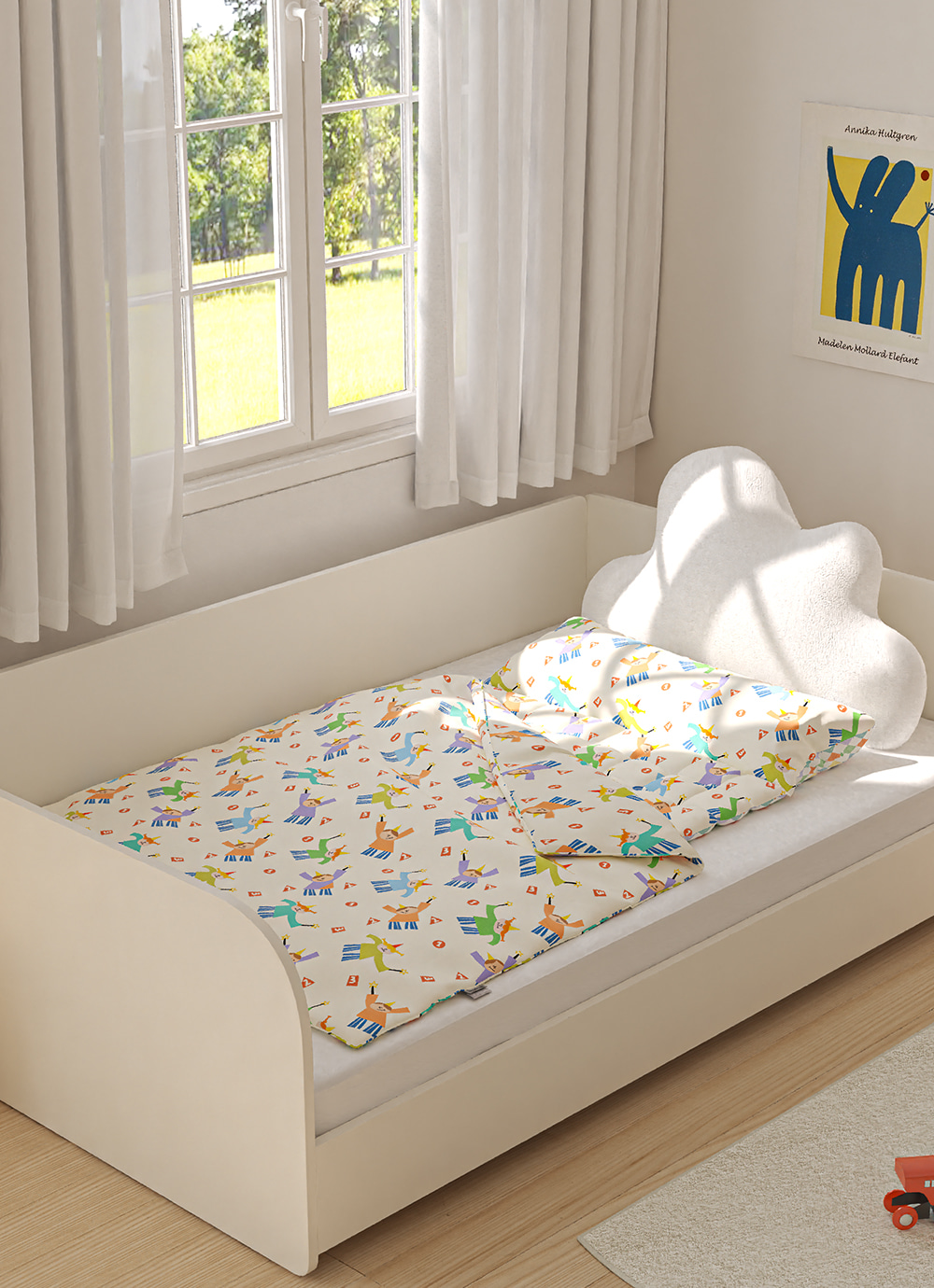 Magic party Modal double-sided Nap Duvet & Pad Set