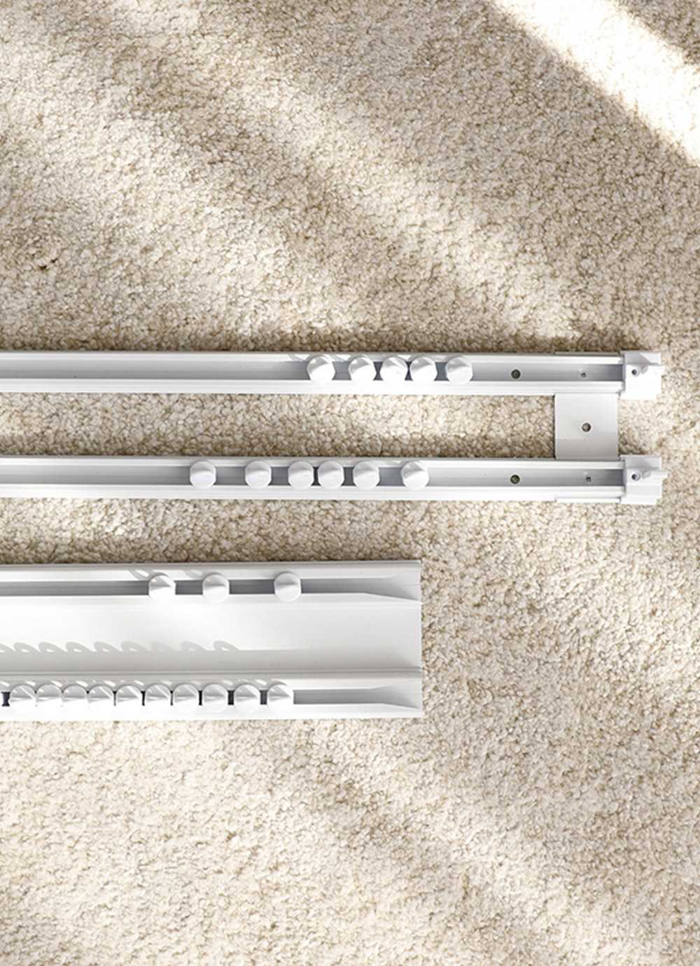 Double Curtain Rail